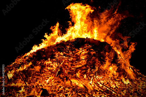 Murais de parede Bonfire