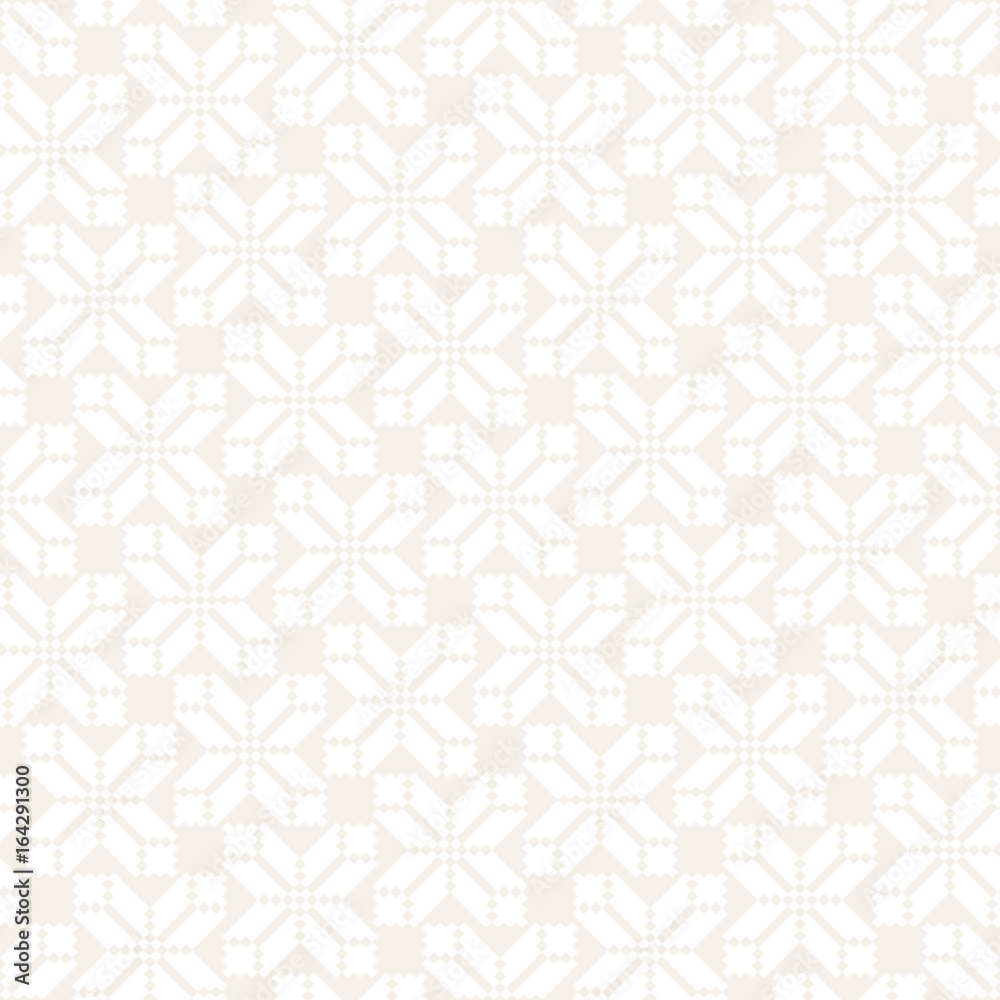Vector seamless cross tiling pattern. Modern stylish geometric texture. Repeating mosaic abstract background Vector seamless cross tiling pattern. Modern stylish geometric texture. Repeating mosaic abstract background