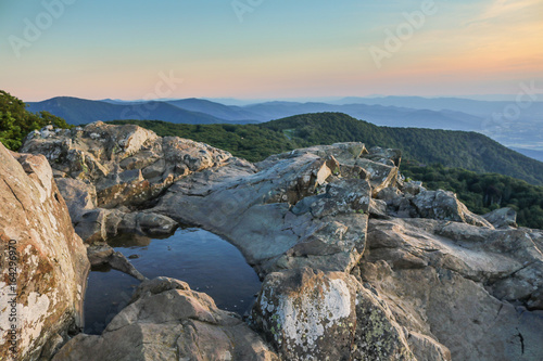 Summit of Stony Man in Shenandoah National Park © Bram