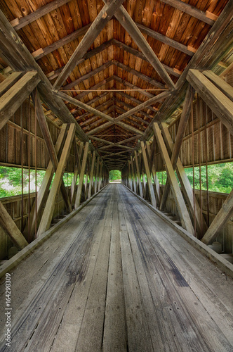 Covered Bridge Interior © Jason Kostansek
