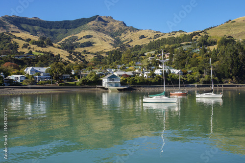 NEUSEELAND - Südinsel-Hafenstädtchen photo