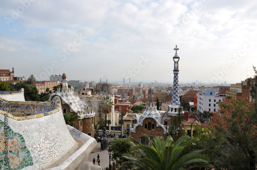 Park guell full view