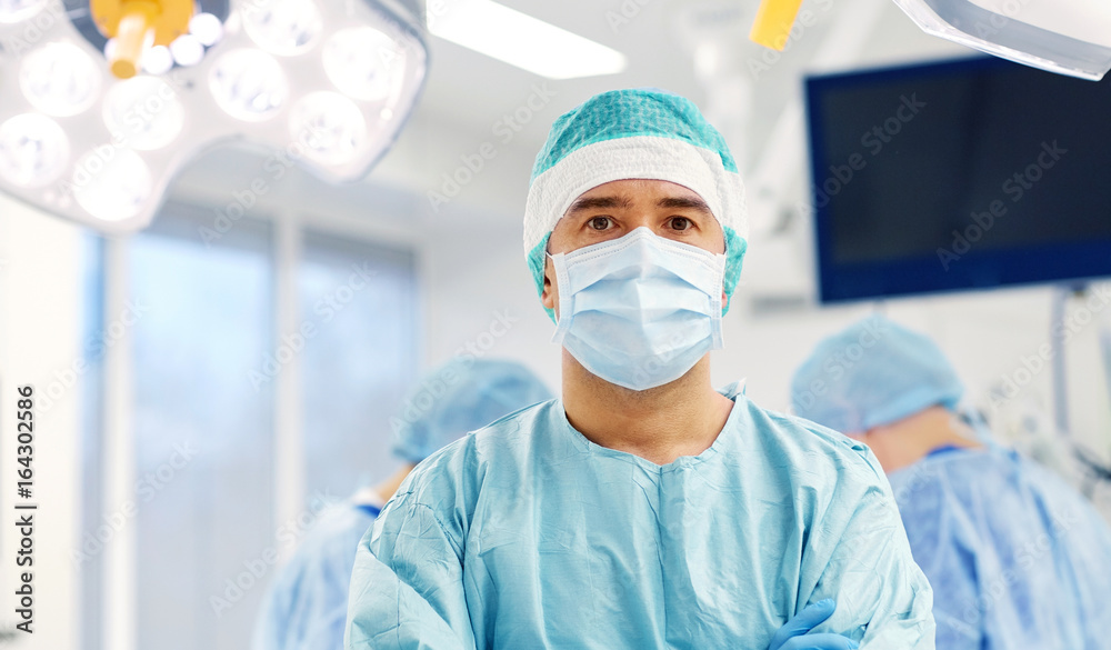 Fototapeta premium surgeon in operating room at hospital
