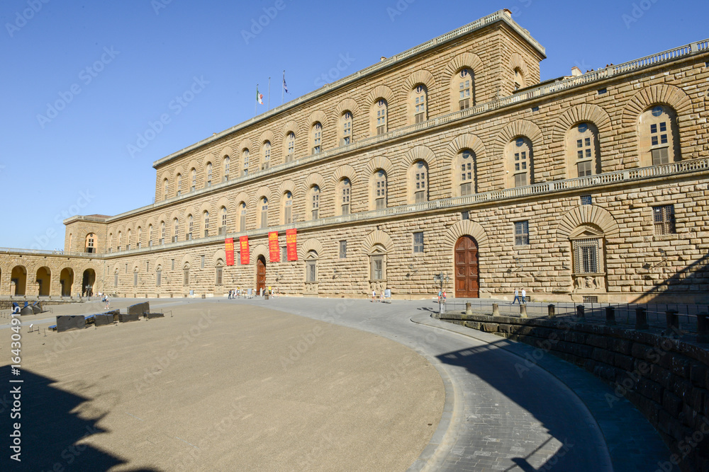The Palazzo Pitti in Florence