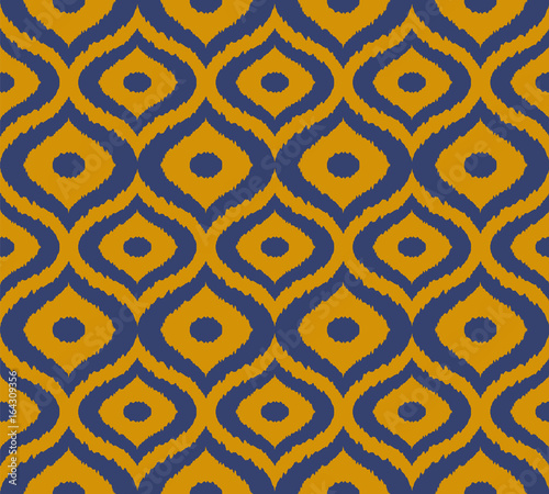 tribal vector seamless pattern. Hand drawn abstract background. Classic textile design, animalistic motif.