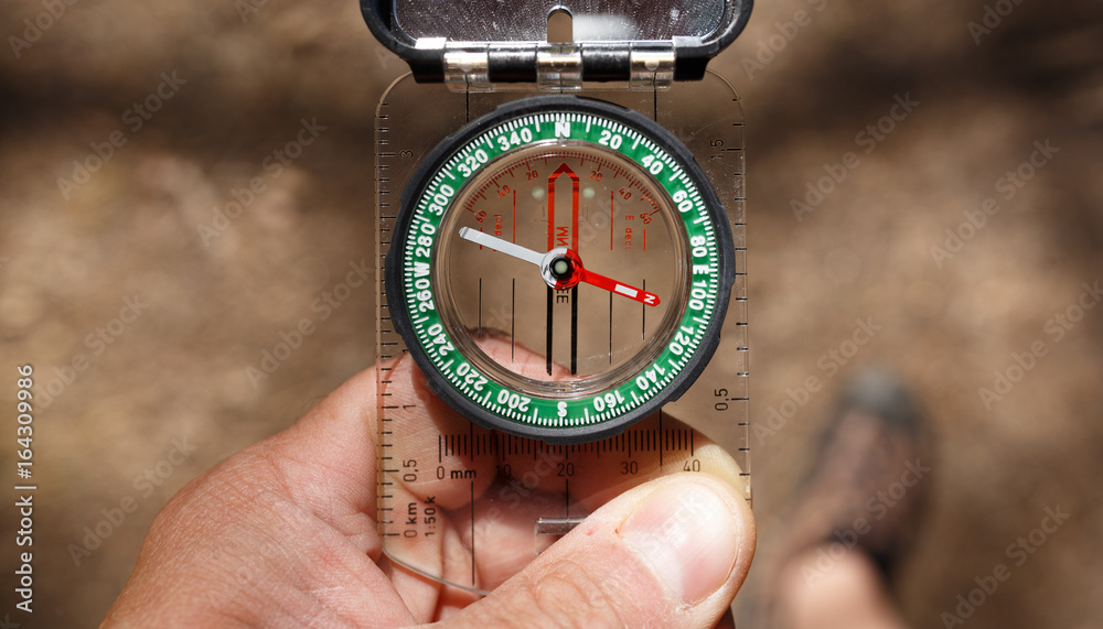 Compass shows the right direction Compass shows the right direction