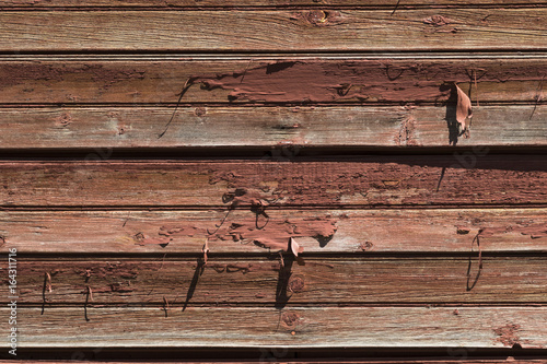 Worn Red Wood Texture