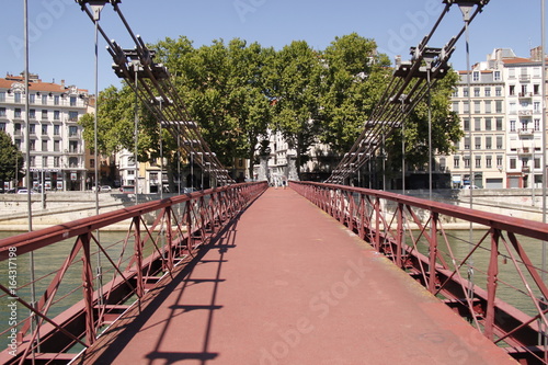 Passerelle Saint-Vincent à Lyon