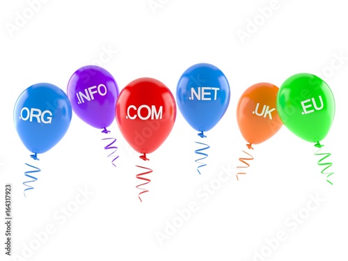 Domains with balloons