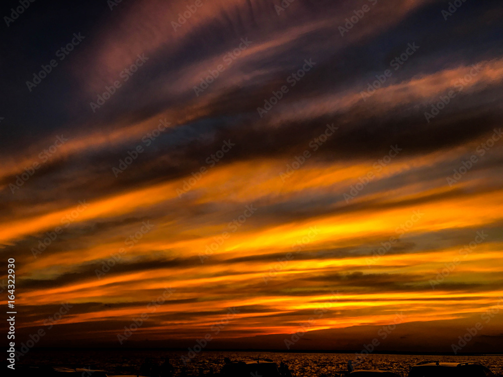 Fototapeta premium Dark Sunset