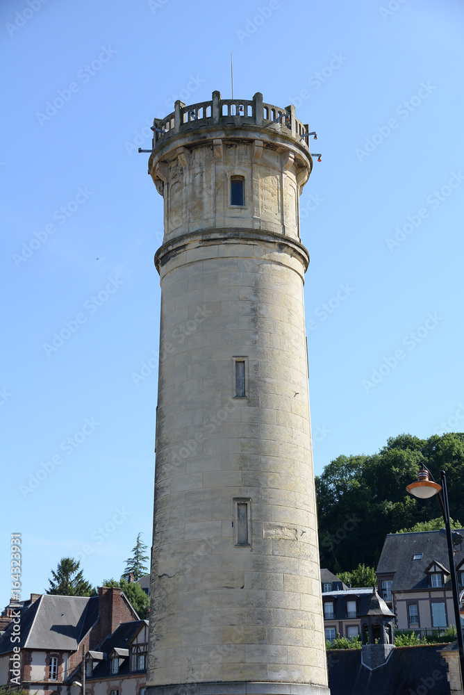 Alter Leuchtturm in Honfleur, Normandie