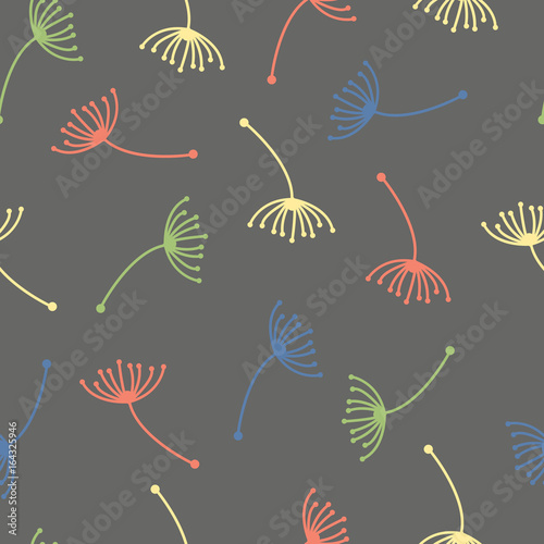 Floral seamless pattern. Good for wallpaper  pattern fills  web page background surface textures.