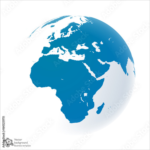 Vector Graphics #World Map, Global, Earth