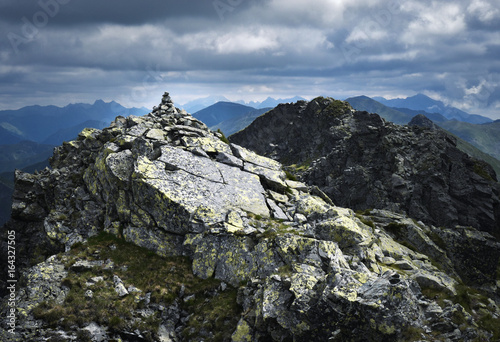 Landscape with a stone mound © Jozef Jankola