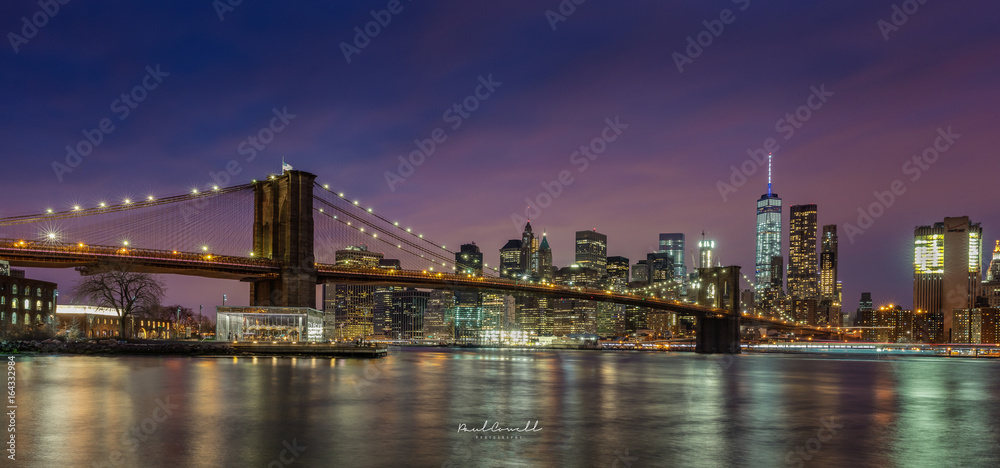 brooklyn bridge and manhatten