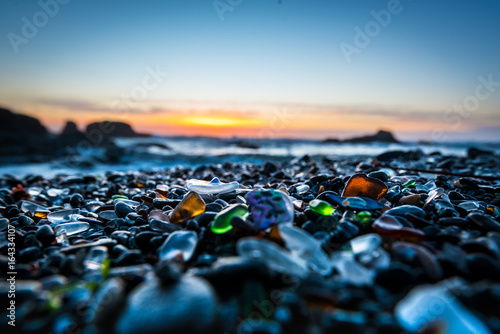 Fototapeta Naklejka Na Ścianę i Meble -  Glass beach 