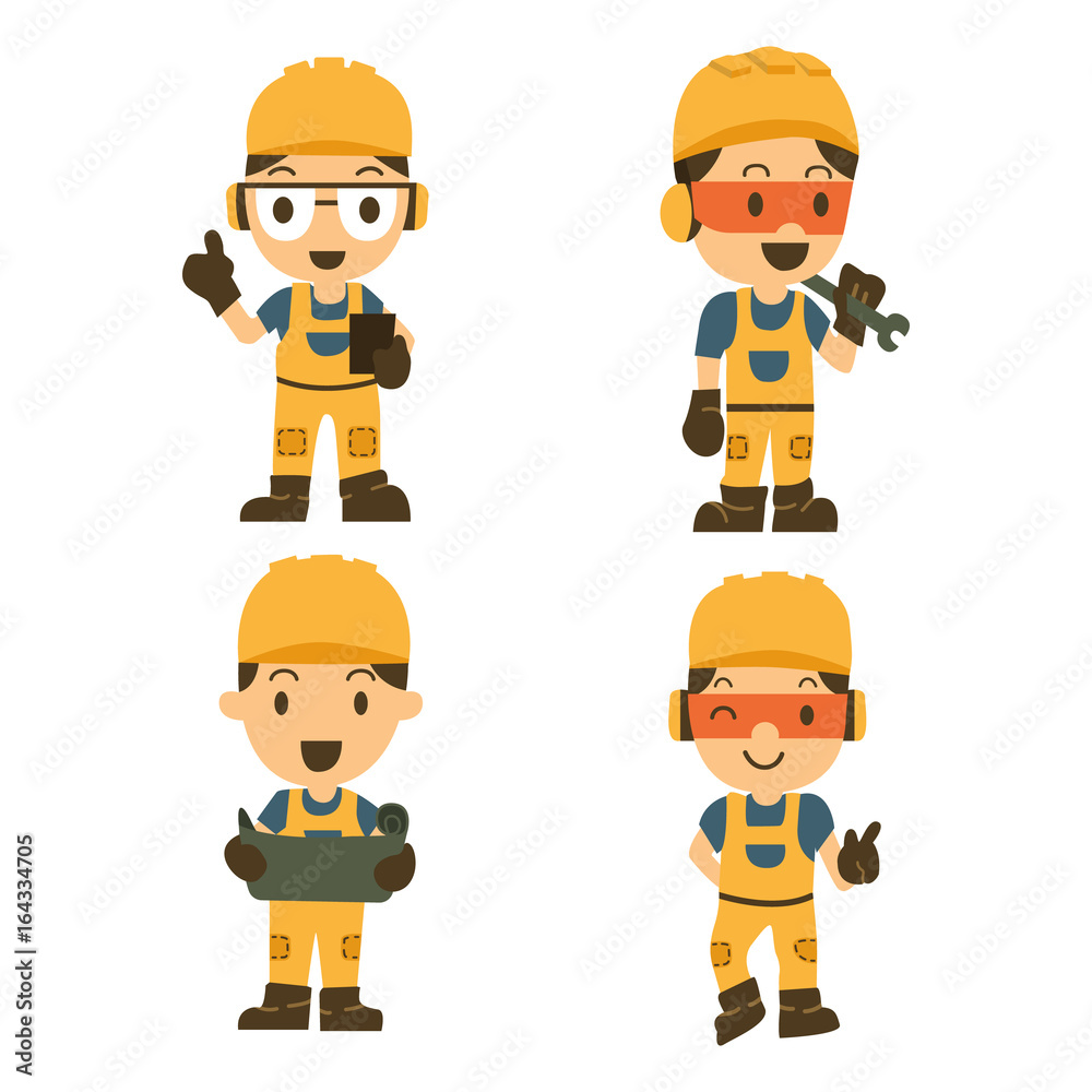Set of Character Constructor showing thumb up as a symbol of approval for using in presentations, etc. Set of Character Constructor showing thumb up as a symbol of approval for using in presentations, etc.