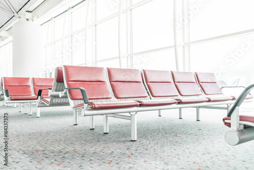 Empty seat in the airport