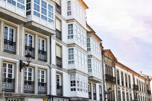Buildings of Lugo  Galicia  Spain  Europe