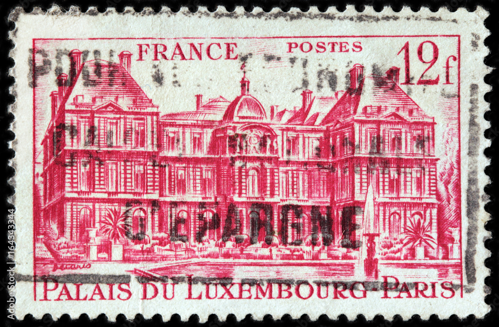 Luxembourg Palace Stamp