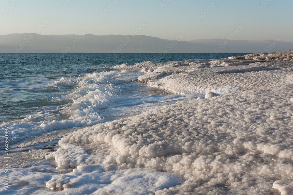 Dead sea coastaline
