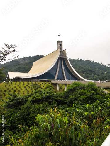 Obraz na plátne Santa Paulina Sanctuary in Nova Trento, Brazil
