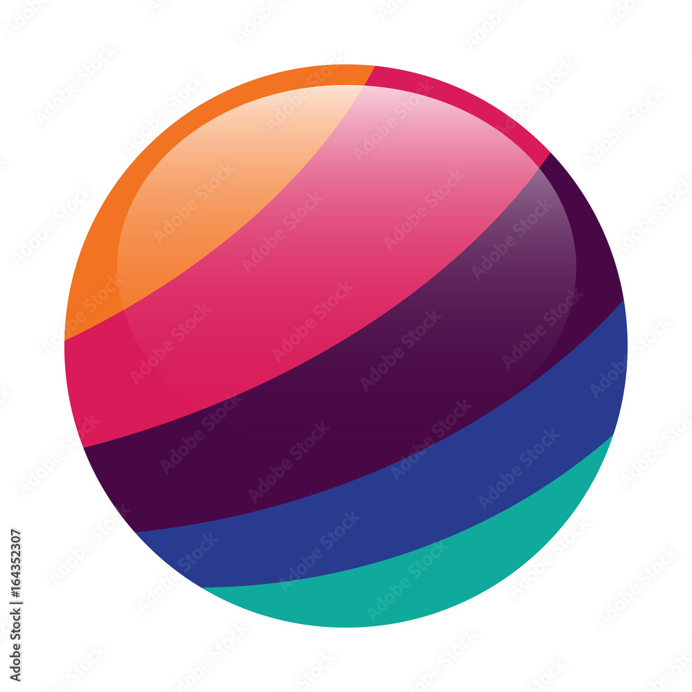 abstract sphere with colorful design concept abstract sphere with colorful design concept