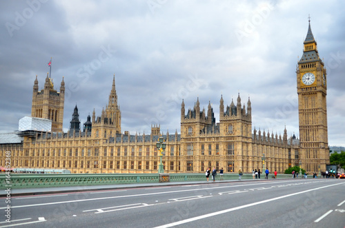 Big Ben and Houses of Parliament, London, UK..