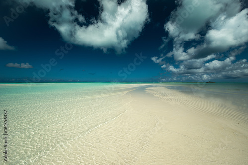 Lagoon in Exuma  Bahamas