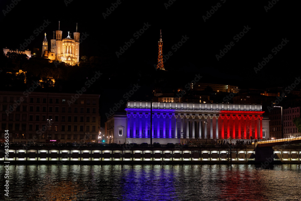 Lyon fête le 14 juillet en couleurs