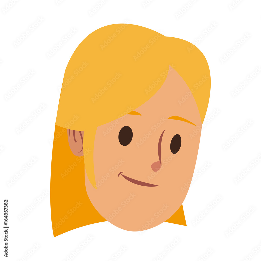 female head avatar cartoon people female head avatar cartoon people