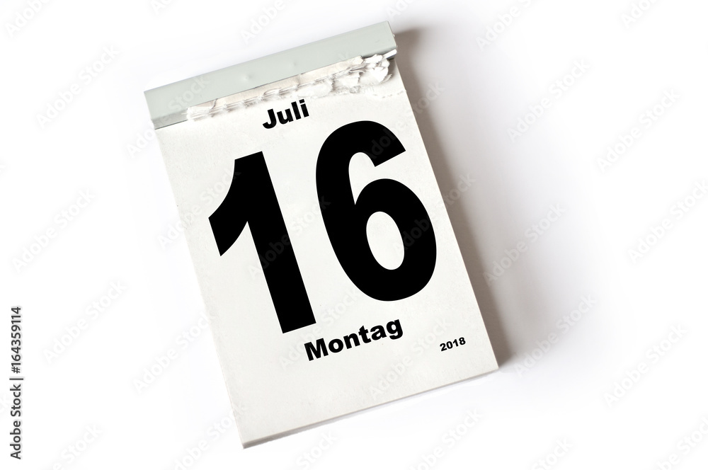 16. Juli 2018