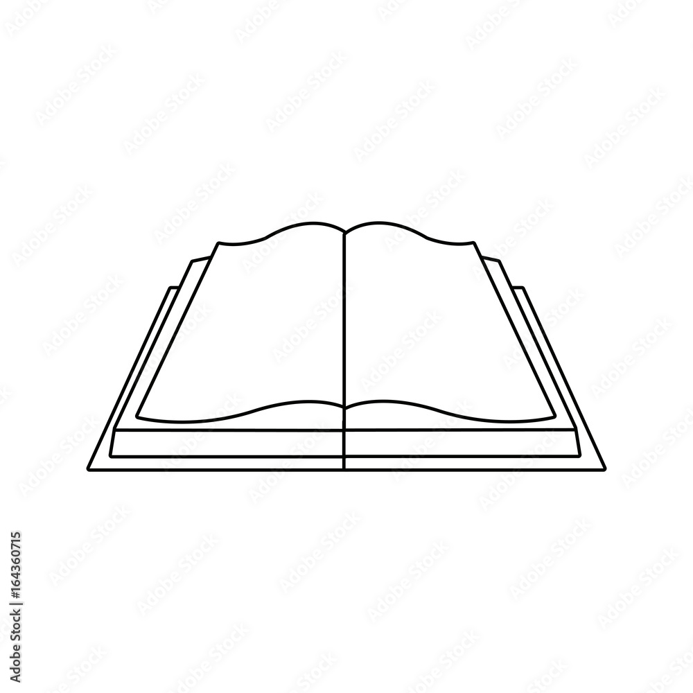 open book study page paper cover