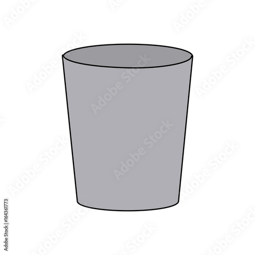 plastic cup empty utensil icon