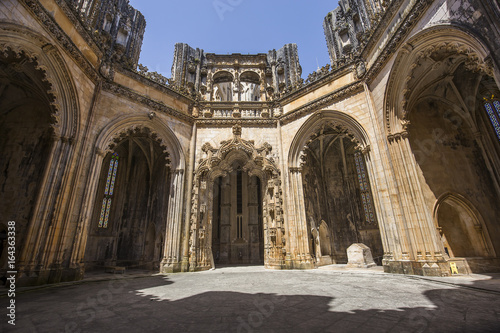 Batalha monastery, in Batahla, Portugal