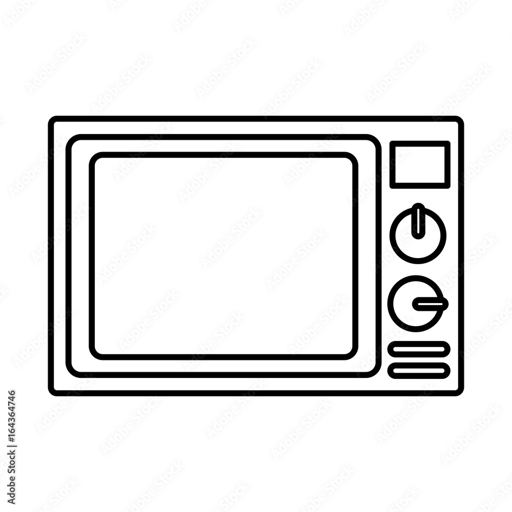microwave icon image