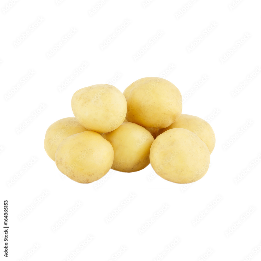 Bunch of sweet potatoes, isolated on white Bunch of sweet potatoes, isolated on white