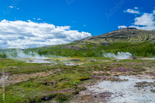Geothermal landscape Iceland