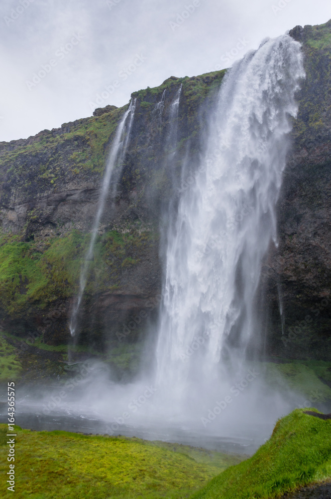 Seljalandsfoss waterfall in Iceland Seljalandsfoss waterfall in Iceland
