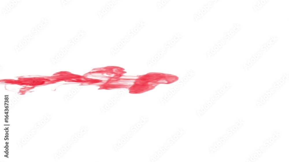 Red ink in water.Creative slow motion. On a white backgrounds Red ink in water.Creative slow motion. On a white backgrounds