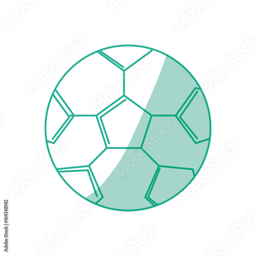 Soccer ball isolated