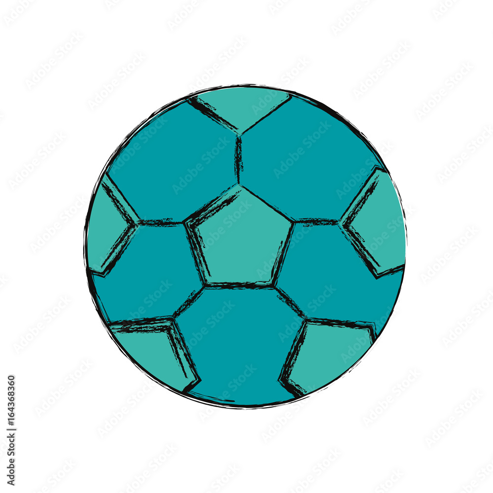 Fototapeta premium Soccer ball isolated