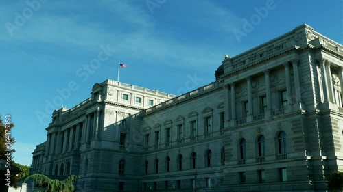 Library of Congress Building in Washington DC
