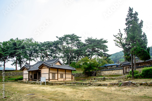 Asan, South Korea -  Maengssi Haengdan House in Asan City, Chungcheongnam-do. © SiHo