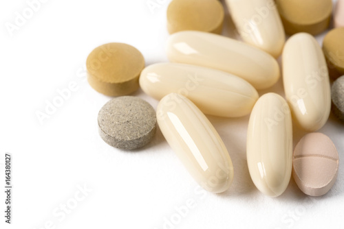 Medications in tablets and capsules