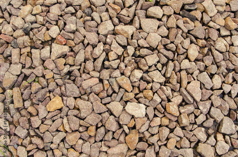 Texture crushed stone sunset Texture crushed stone sunset