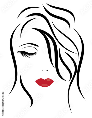Vector Woman Face