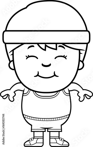 Smiling Cartoon Fitness