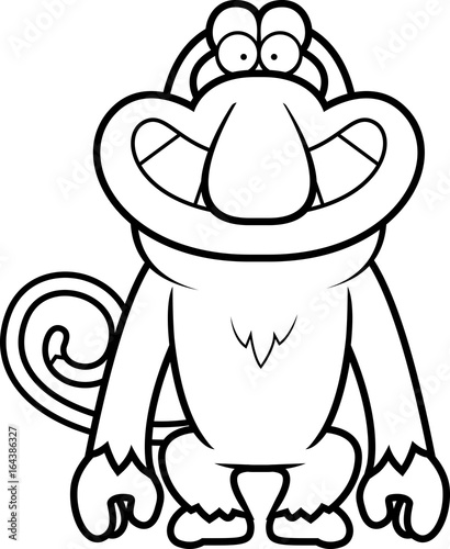 Cartoon Proboscis Grin