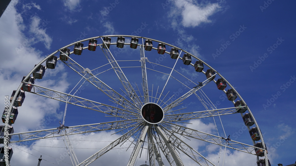 Ferris wheel in Antwerp